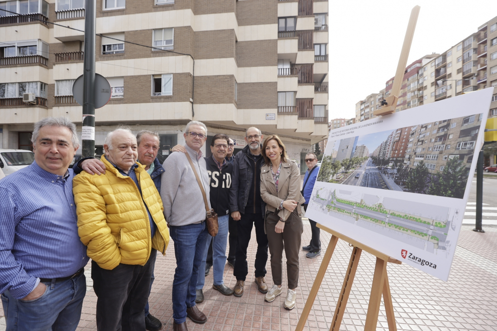 Presentación de la reforma integral de la avenida de Navarra