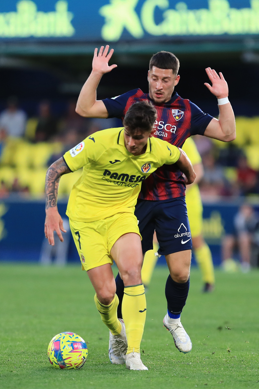 Imágenes Del Partido Entre El Villarreal B Y La SD Huesca | Imágenes