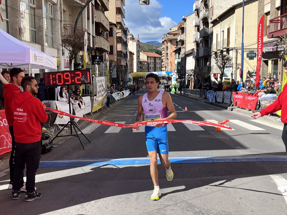 Medio maratón de Sabiñánigo.