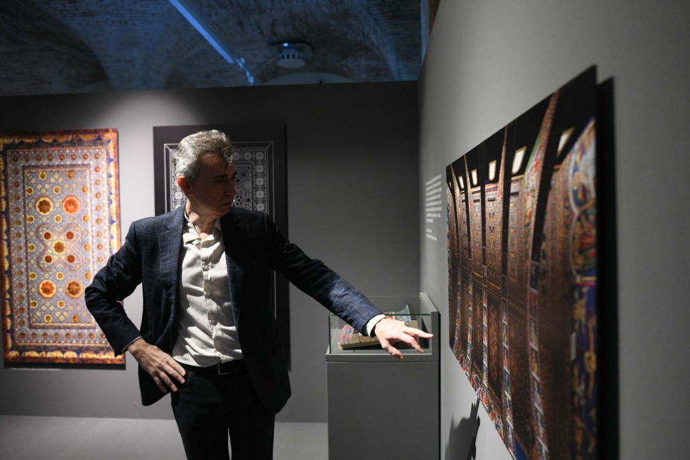 La sala capitular de Sijena revive en los antiguos depósitos de agua de Pignatelli de Zaragoza