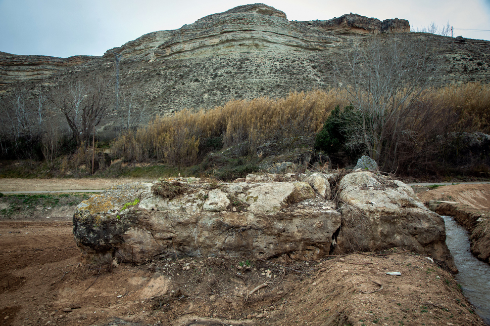 El lagar rupestre de Rueda de Jalón.