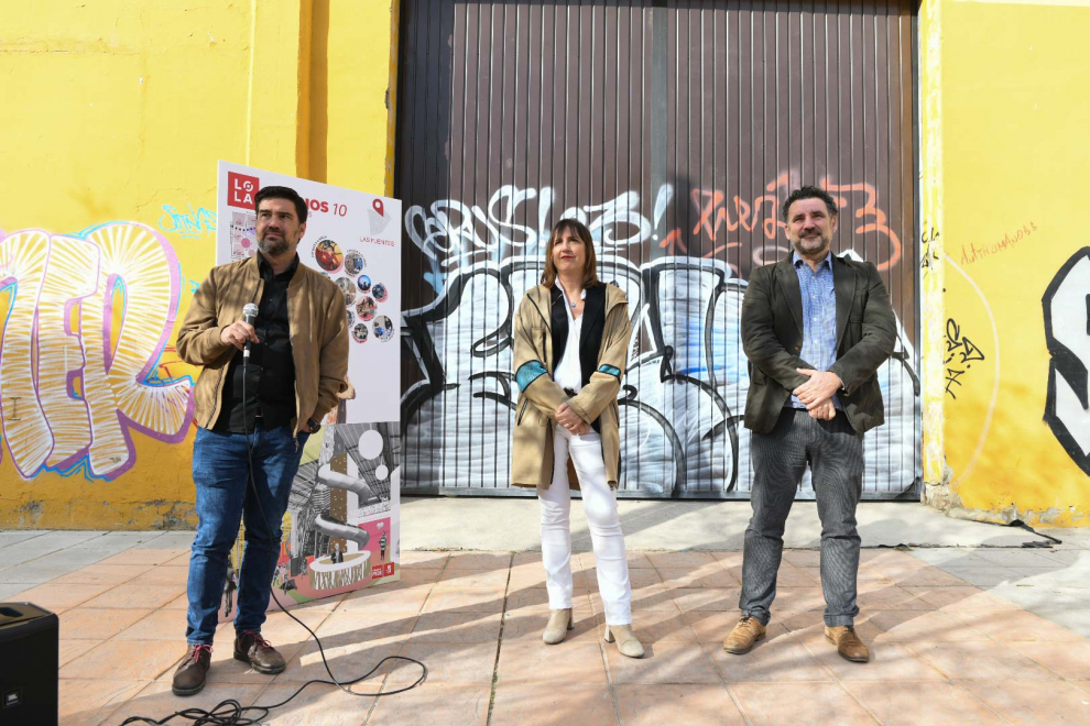 Lola Ranera presenta el proyecto 'la Ciudad de la Infancia' en Zaragoza