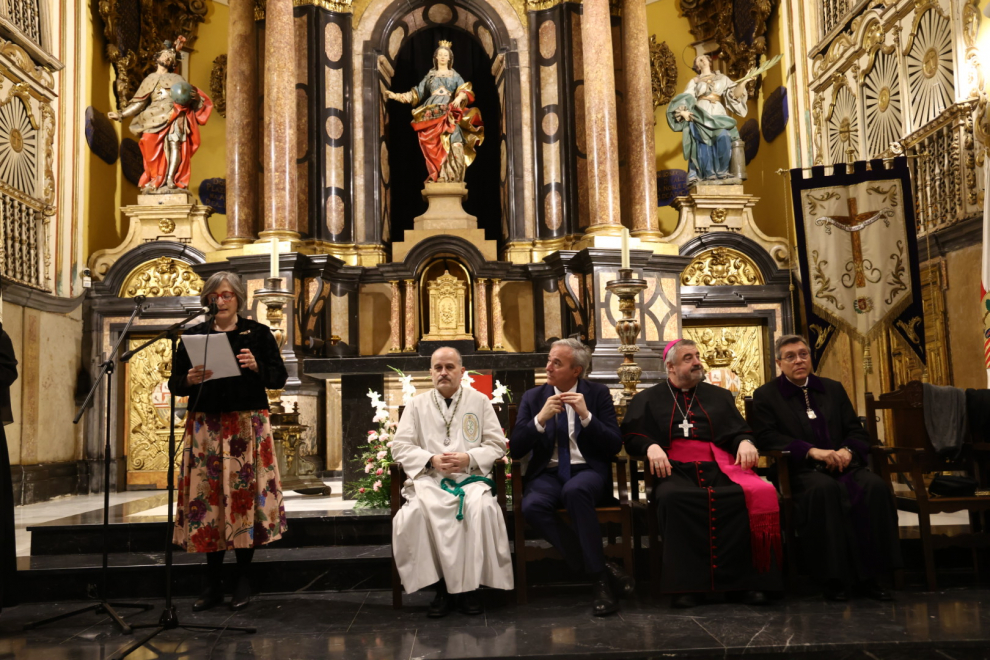 Suspendida la procesión del Pregón en Zaragoza por la lluvia