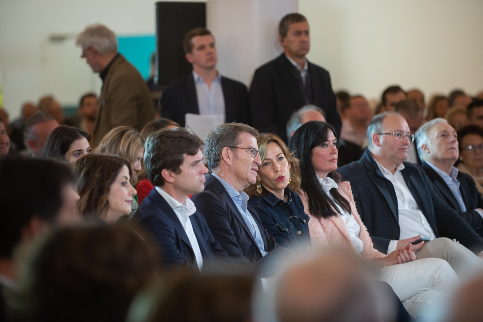 Acto de Feijóo en Zaragoza.