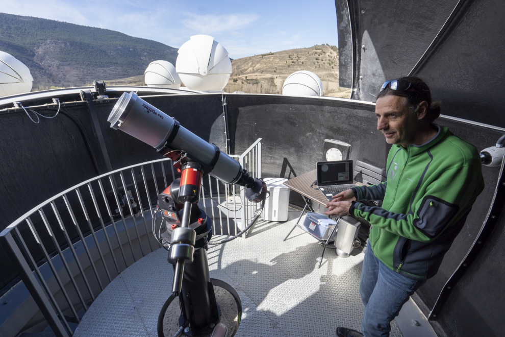Inauguración de Galáctica, en Arcos de las Salinas (Teruel)