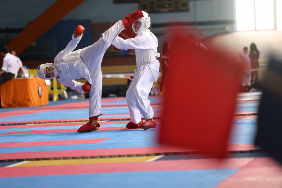Karate: 40 edición de los Juegos Escolares Aragón y Campeonato Veteranos en el Palacio de Deportes de Zaragoza