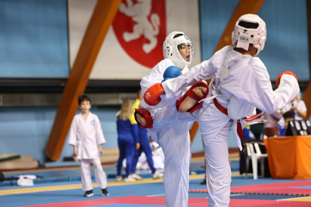 Karate: 40 edición de los Juegos Escolares Aragón y Campeonato Veteranos en el Palacio de Deportes de Zaragoza