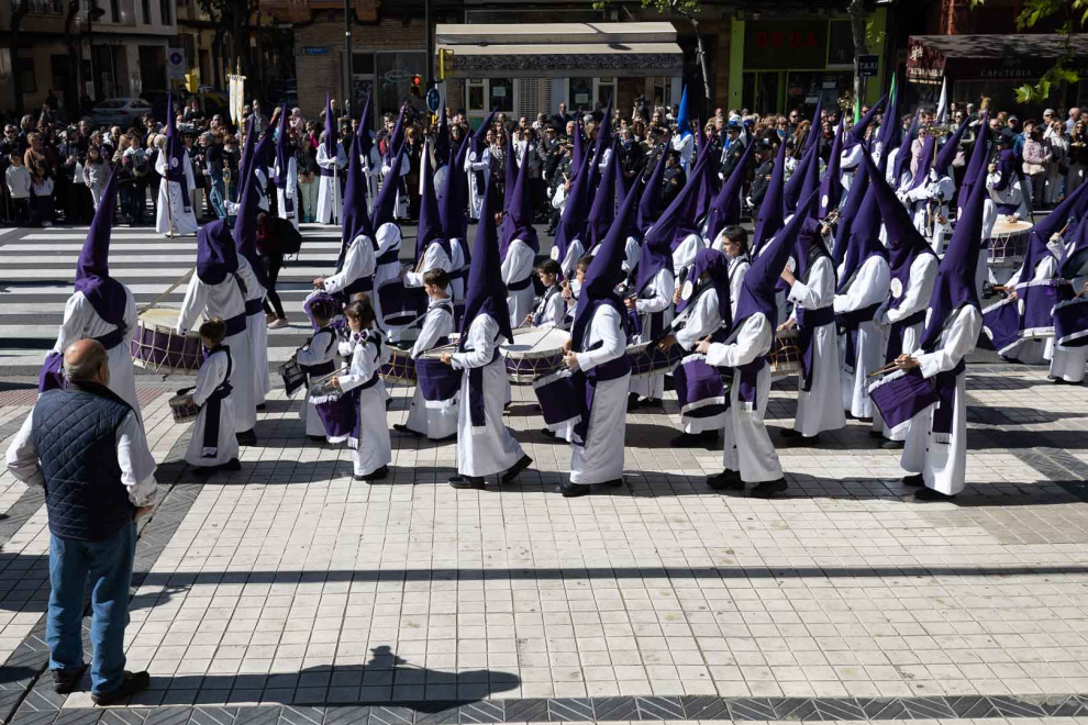 Procesión de la Verónica el Jueves Santo en Zaragoza