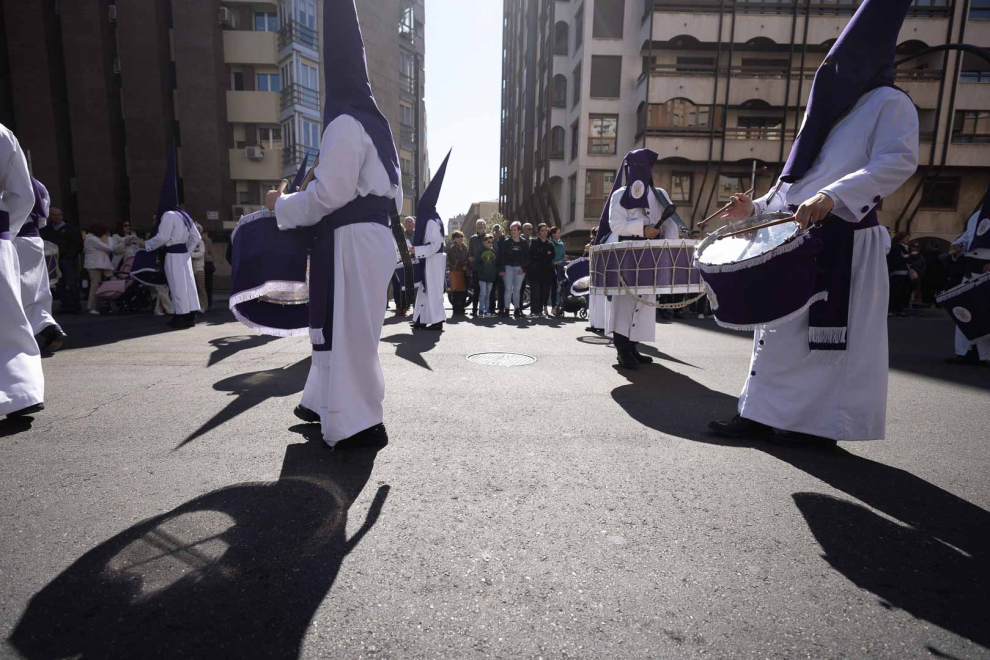 Procesión de la Verónica el Jueves Santo en Zaragoza