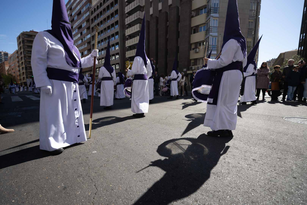 Procesión de la Verónica el Jueves Santo en Zaragoza
