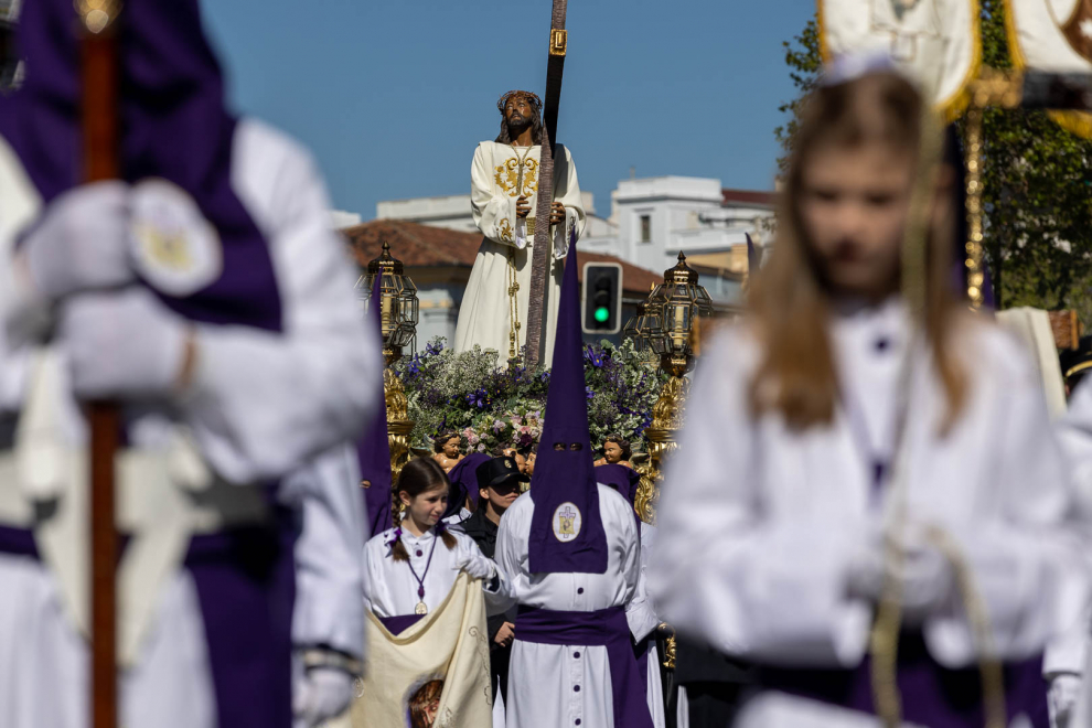 Procesión de la Verónica el Jueves Santo en Zaragoza