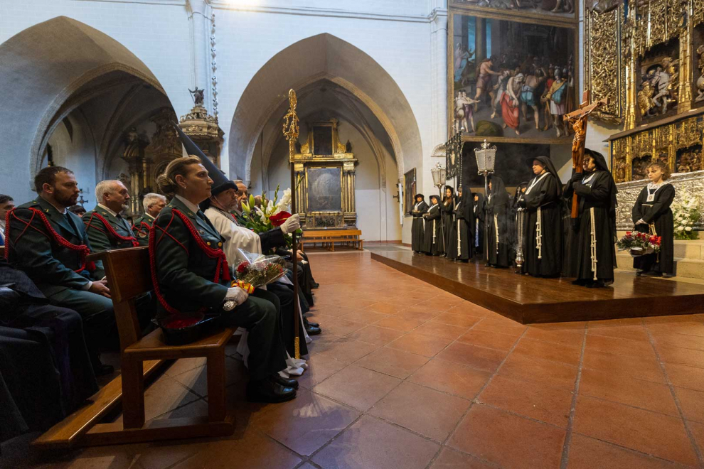 Fotos de la procesión de las Esclavas el Sábado Santo en Zaragoza