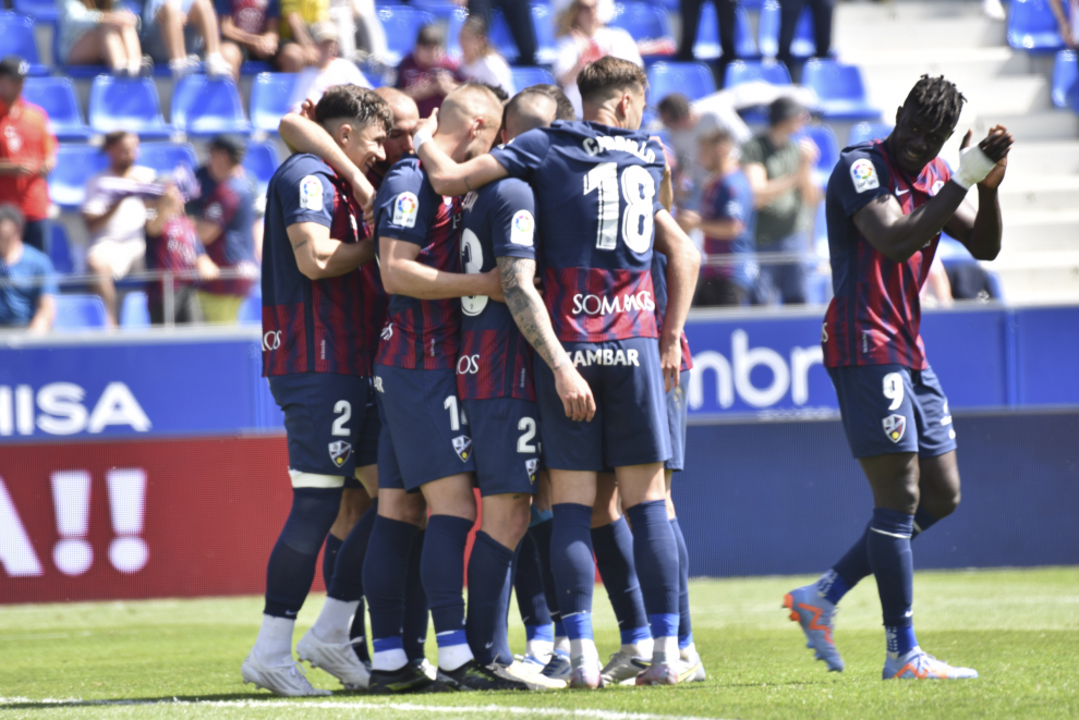 El encuentro se ha disputado este domingo en El Alcoraz
