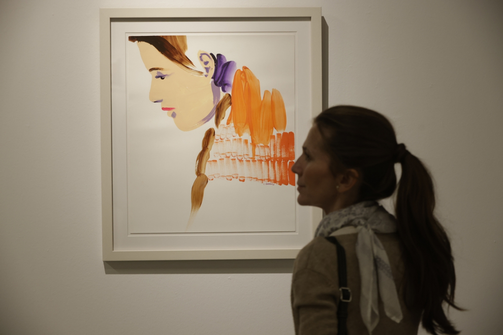 Exposición de solidaria de Aspanoa en el Pablo Serrano