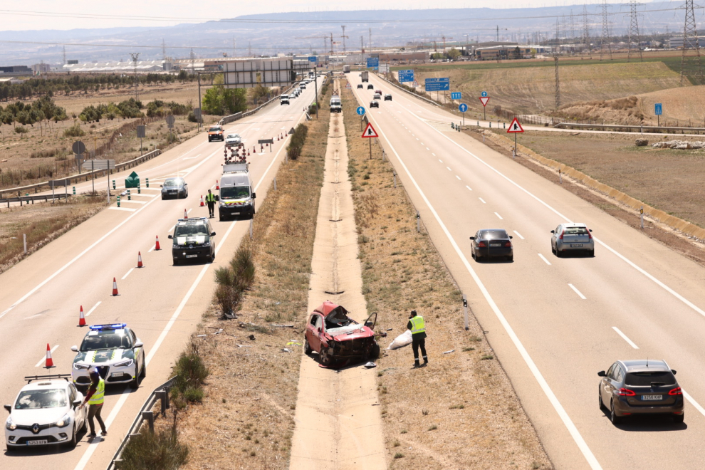 Accidente De Tráfico En Villanueva De Gállego Con Una Mujer Muerta Y Un ...