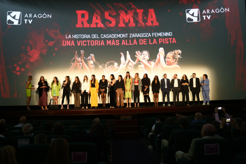 Presentación del documental 'Rasmia' sobre el Casademont femenino.