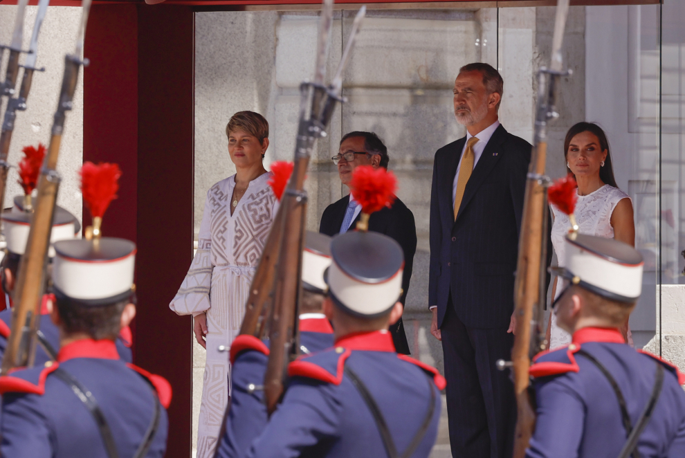 Recibimiento oficial al presidente de Colombia, Gustavo Petro