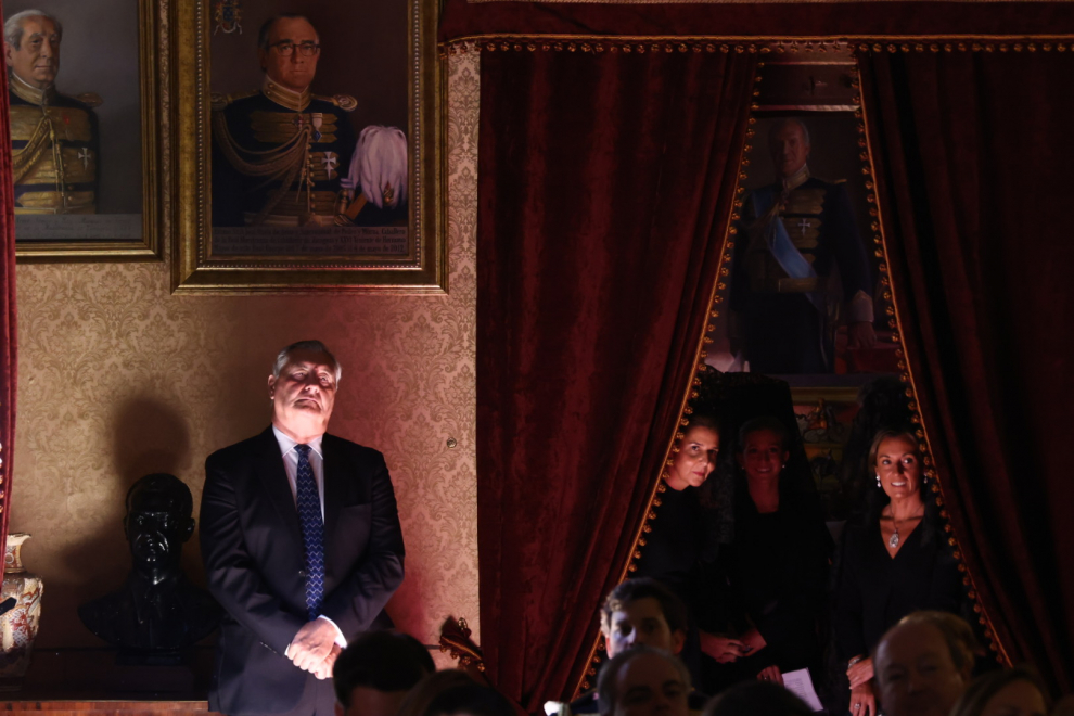 El marqués de Lazán, Alberto Álvarez de Toledo, descendiente del general Palafox, ingresó en la institución.