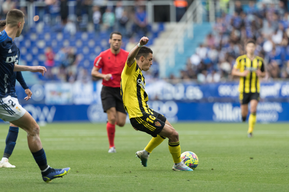El Real Zaragoza ha visitado este domingo el estadio Carlos Tartiere del Real Oviedo con el objetivo de aumentar su racha sin perder que asciende a diez encuentros.