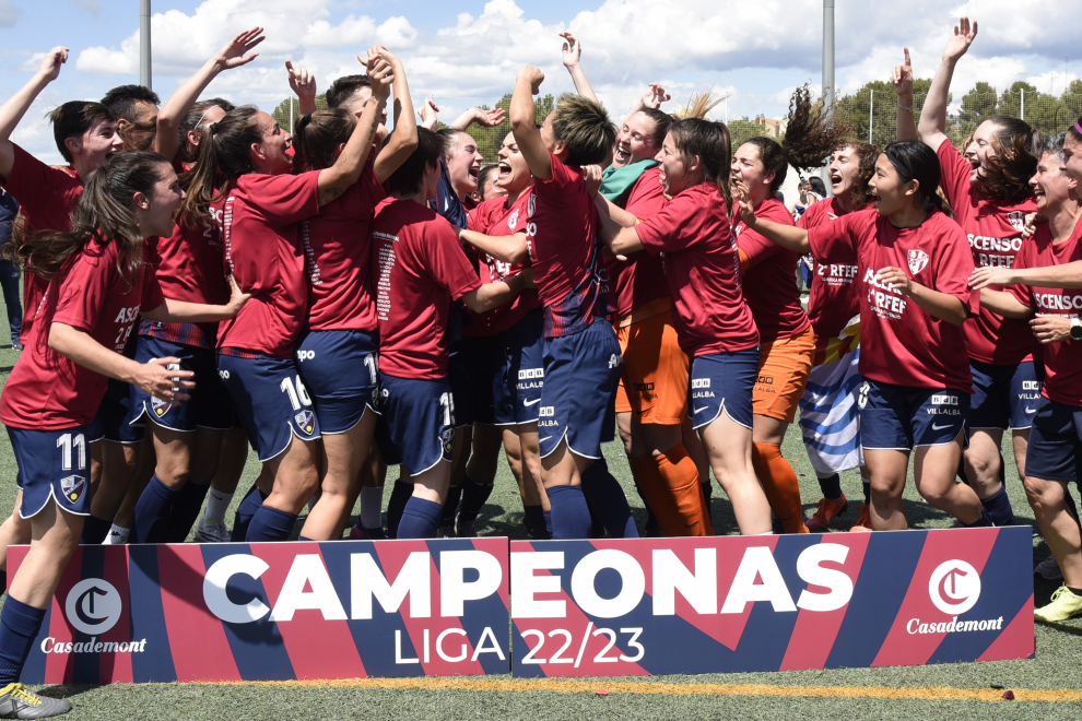 El SD Huesca femenino ha logrado el ascenso a Segunda RFEF.