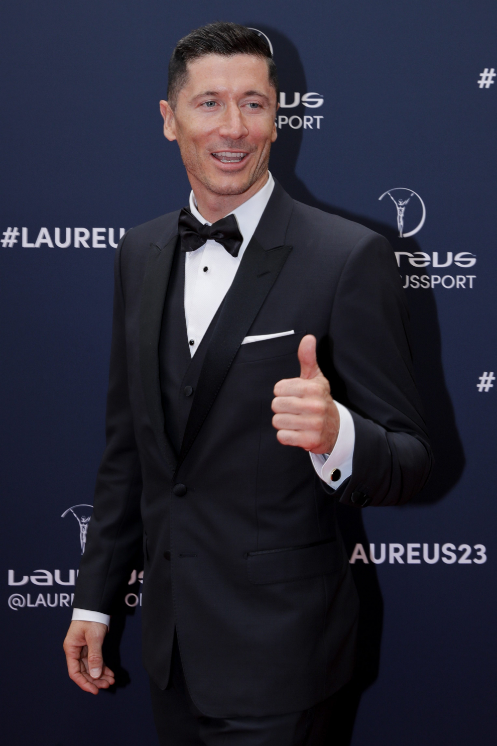 Paris (France), 08/05/2023.- Spanish tennis player Carlos Alcaraz arrives for the 2023 Laureus World Sports Awards in Paris, France, 08 May 2023. The awards ceremony will be an in-person event again after two years of virtual presentations due to the Covid-19 pandemic. (Tenis, Francia) EFE/EPA/TERESA SUAREZ
 FRANCE LAUREUS AWARDS