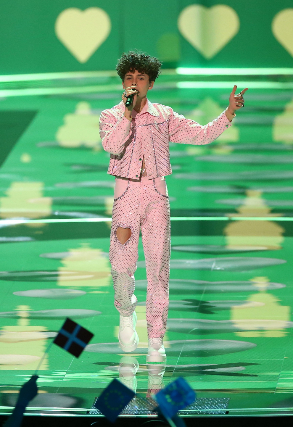 Blanka from Poland performs during the second semi-final of the 2023 Eurovision Song Contest in Liverpool, Britain, May 11, 2023. REUTERS/Phil Noble MUSIC-EUROVISION/