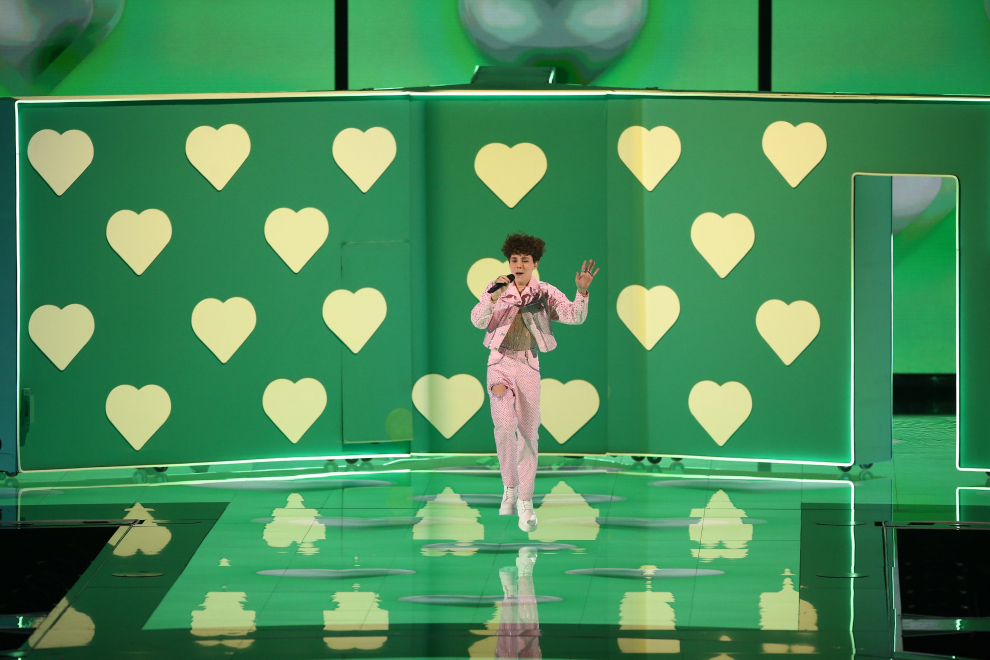 Blanka from Poland performs during the second semi-final of the 2023 Eurovision Song Contest in Liverpool, Britain, May 11, 2023. REUTERS/Phil Noble MUSIC-EUROVISION/