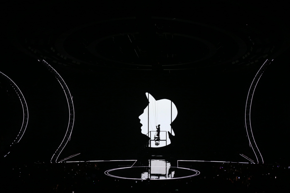 Iru from Georgia performs during the second semi-final of the 2023 Eurovision Song Contest in Liverpool, Britain, May 11, 2023. REUTERS/Phil Noble MUSIC-EUROVISION/