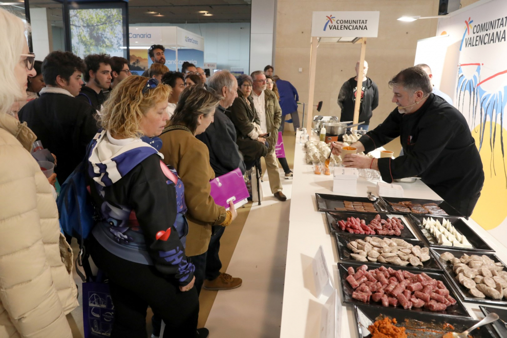 Foto del Salón Aragonés del Turismo, Aratur 2023, en el Palacio de Congresos de Zaragoza