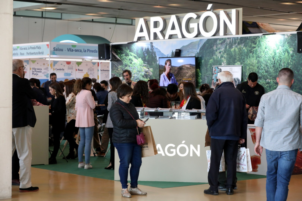 Foto del Salón Aragonés del Turismo, Aratur 2023, en el Palacio de Congresos de Zaragoza