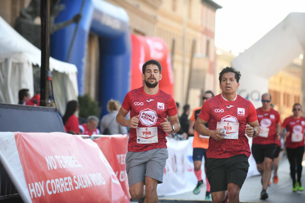 Foto de la Carrera Popular 'Ponle Freno' Zaragoza 2023, en la Plaza del Pilar