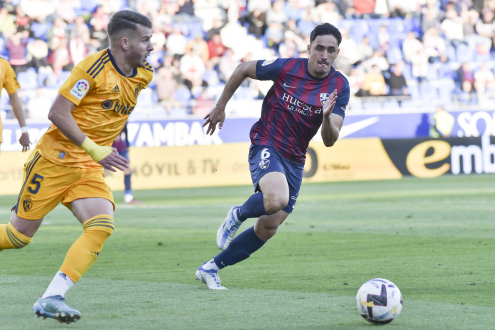 Foto del partido SD Huesca-Ponferradina, de la jornada 40 de Segunda División, en El Alcoraz