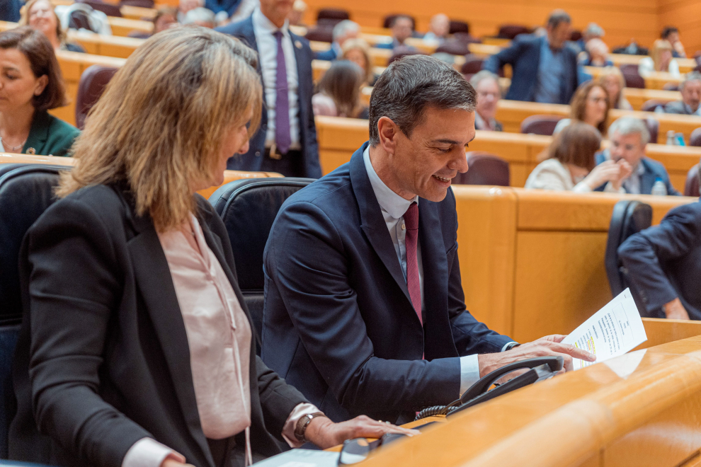 Nuevo debate en el Senado, con Pedro Sánchez y Alberto Núñez Feijóo