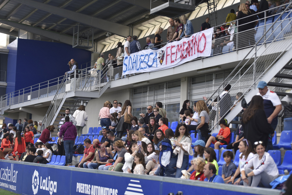 El Alcoraz X la Igualdad. Femenino SD Huesca vs. Combinado Aragonés