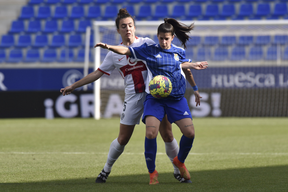 La SD Huesca femenina se midió a un combinado aragonés en El Alcoraz.