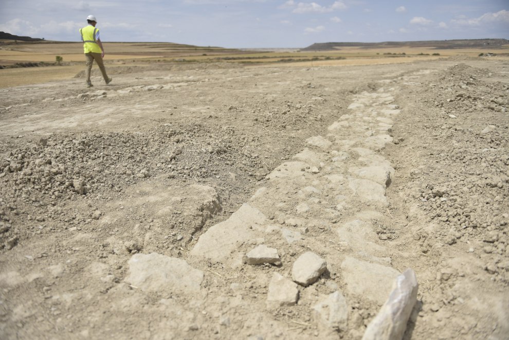 Excavación arqueológica en 'El Morrón del Villar'.