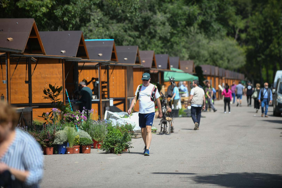 Todo preparado para Zaragoza Florece 2023