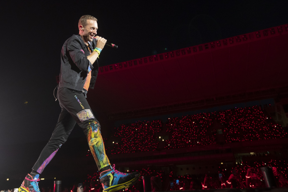 Fotos Del Primer Concierto De Coldplay En El Estadio Olímpico De Barcelona