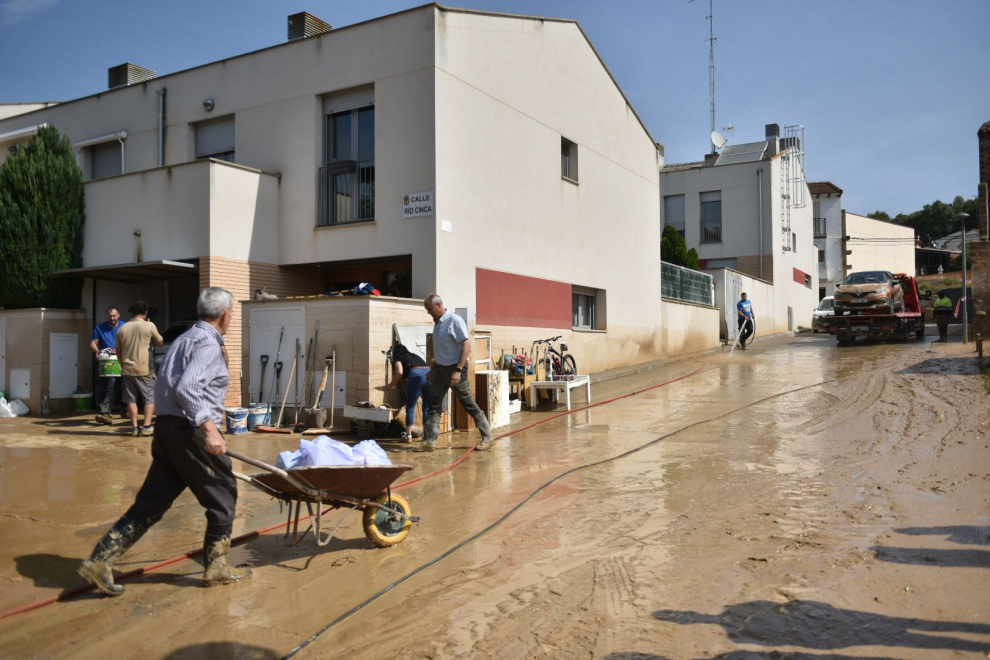 Fotos De Los Destrozos Por Las Fuertes Lluvias En Pomar De Cinca