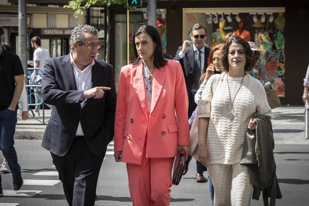 Ejecutiva PP en Madrid con la presencia aragonesa: Jorge Azcón, Natalia Chueca, Emma Buj, Luis María Beamonte, Lorena Orduna