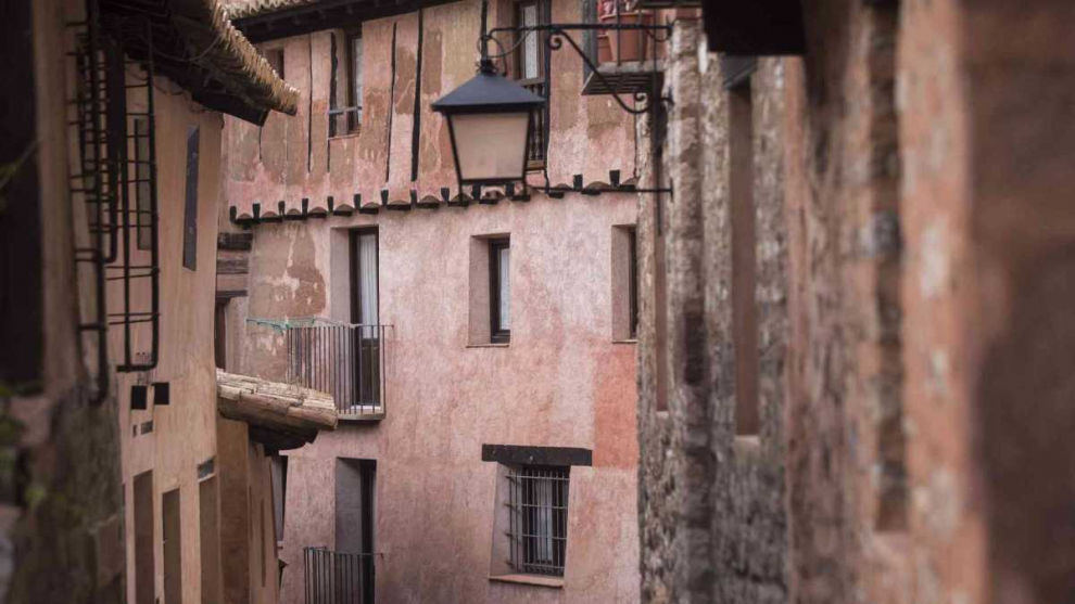 Una calle de Albarracín