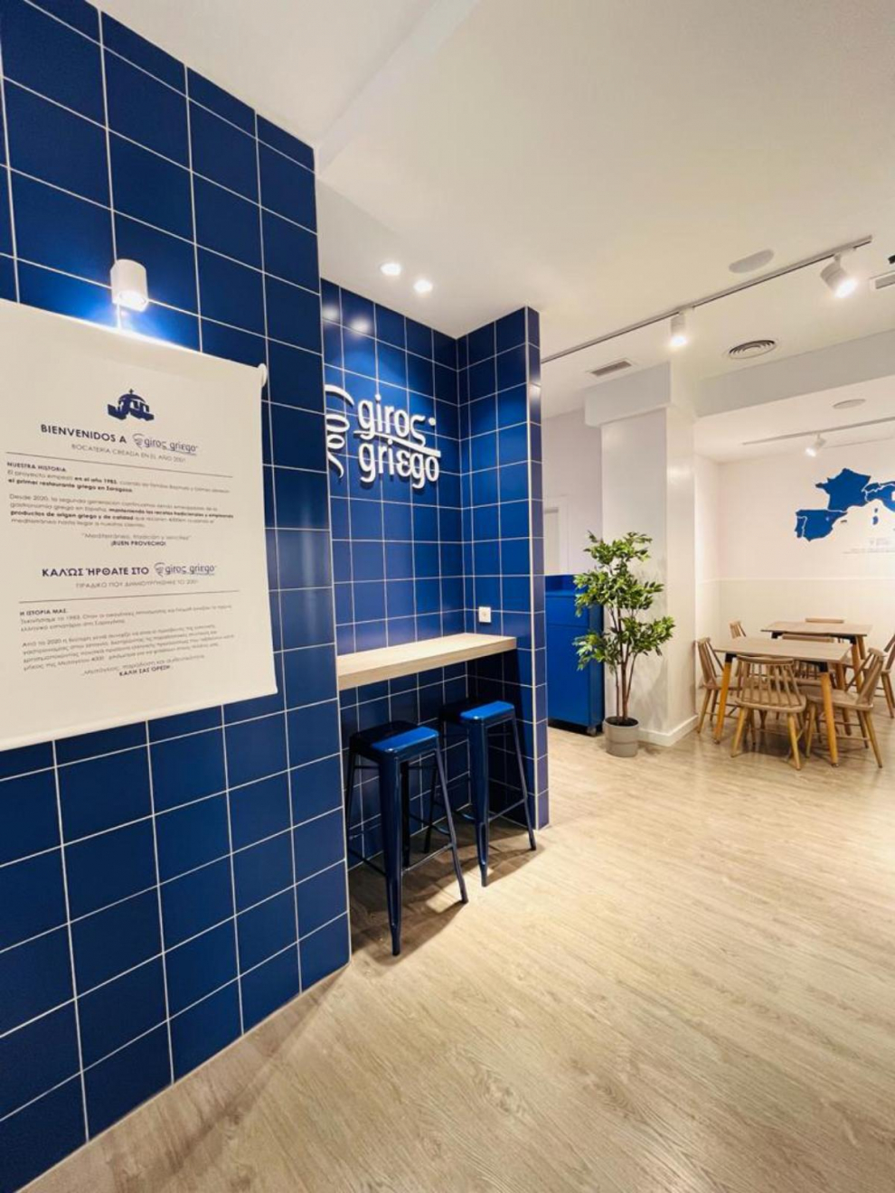 Fotos del nuevo restaurante Giros Griego de Zaragoza
