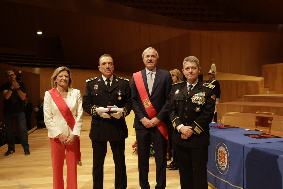 Día de la Patrona de la Policía Local en Zaragoza.