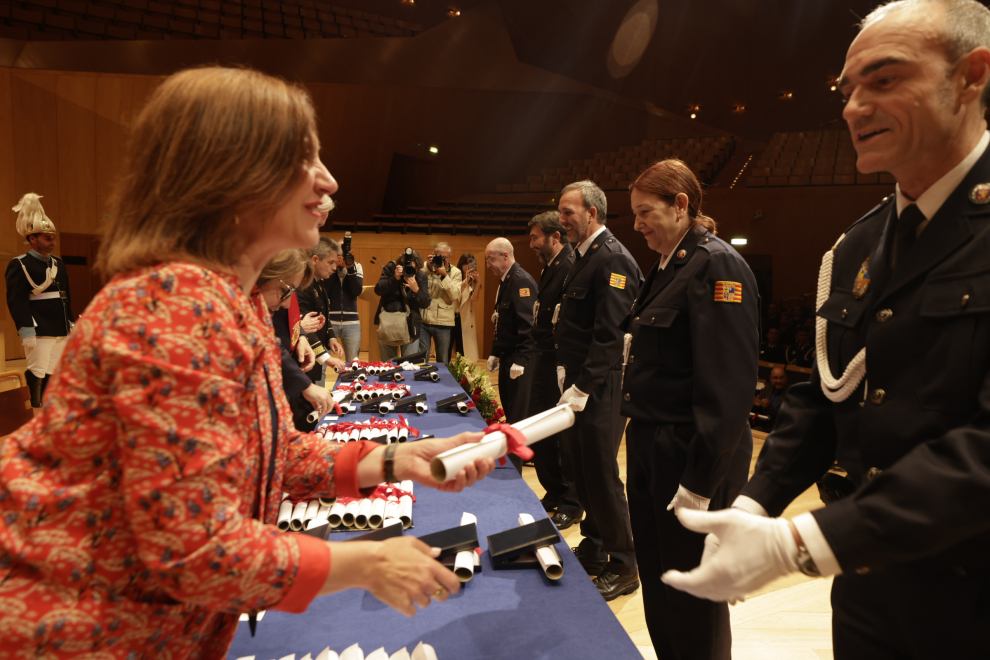 Día de la Patrona de la Policía Local en Zaragoza.