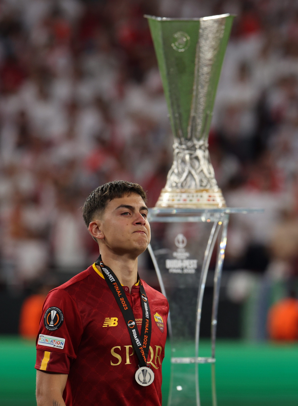 Fotos de la final de la Europa League entre Roma y Sevilla en Budapest