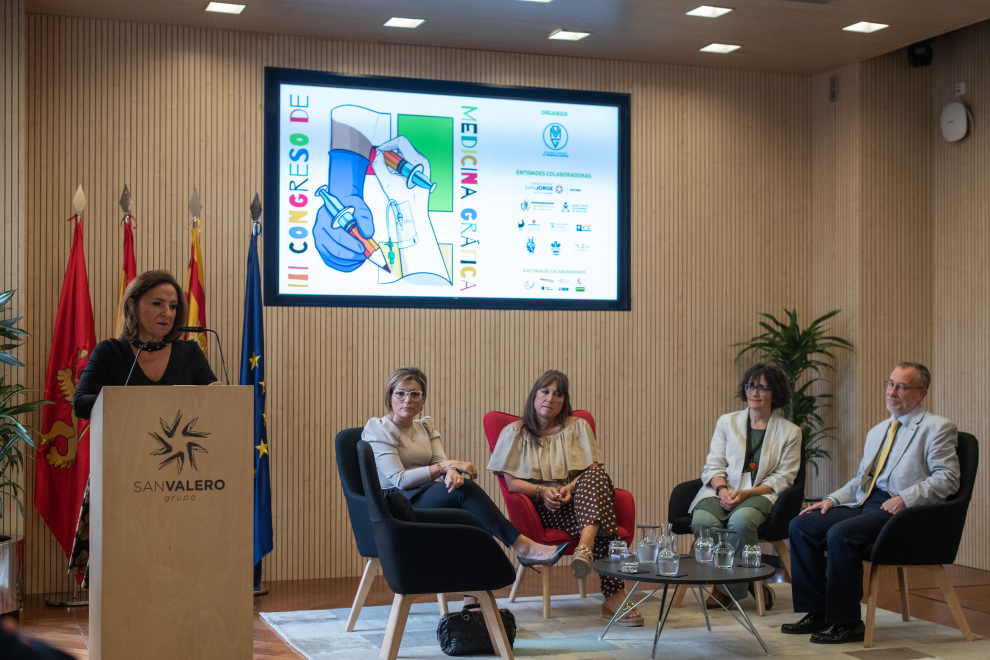 Congreso de Medicina Gráfica en Zaragoza.