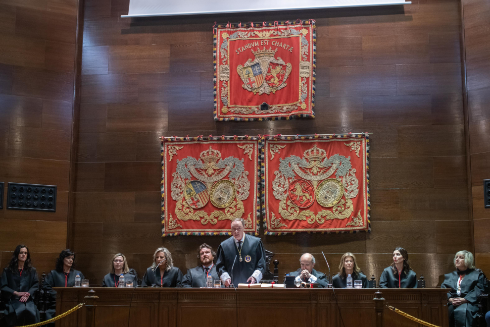 Entrega de medallas de San Ivo en el Colegio de Abogados de Zaragoza