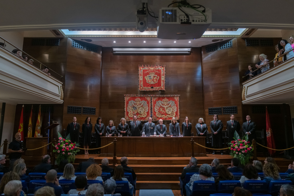Entrega de medallas de San Ivo en el Colegio de Abogados de Zaragoza