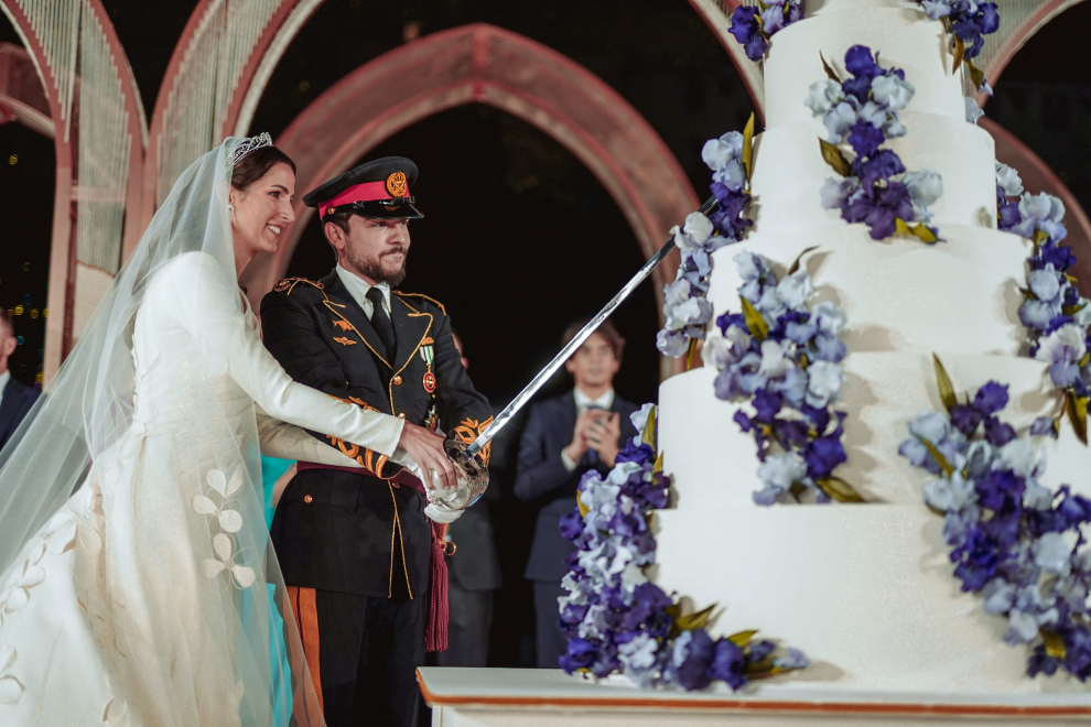 Imágenes de la boda real en Jordania