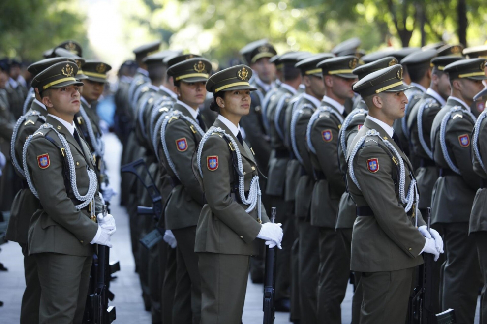 Desfile del Día de las Fuerzas Armadas presidido por los Reyes en Granada, a 3 de junio de 2023.
